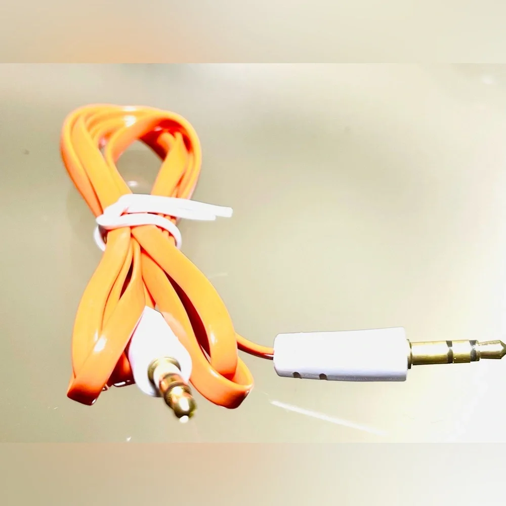 3.5mm Aux Cable for Car Stereo Aux-in Audio Cord Speaker Jack Wire, 3 feet long.